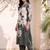 women floral printed regular kurta with trousers