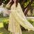women floral printed regular cotton kurta with palazzos & with dupatta