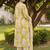 women floral printed regular cotton kurta with palazzos & with dupatta