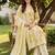 women floral printed regular cotton kurta with palazzos & with dupatta