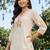 women ethnic motifs printed regular cotton kurta with trousers
