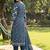 women printed regular cotton kurta with trousers & with dupatta