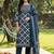 women printed regular cotton kurta with trousers & with dupatta