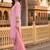 women ethnic motifs embroidered regular thread work cotton kurta with trousers & with dupatta