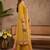 women floral embroidered regular thread work kurta with trousers & with dupatta