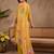 women floral embroidered regular thread work kurta with trousers & with dupatta