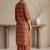 women ethnic motifs printed regular cotton kurta with palazzos