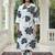 women floral printed regular kurta with trousers