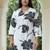 women floral printed regular kurta with trousers
