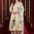 women floral printed regular kurta with palazzos & with dupatta