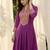 women ethnic motifs embroidered regular thread work kurta with trousers