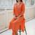 women ethnic motifs embroidered regular mirror work liva kurta with trousers