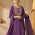 women ethnic motifs embroidered empire mirror work cotton kurta with trousers & with dupatta