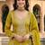 women ethnic motifs embroidered regular thread work kurta with sharara & with dupatta