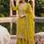 women ethnic motifs embroidered regular thread work kurta with sharara & with dupatta