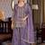 women ethnic motifs embroidered regular kurta with palazzos & with dupatta