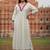 women ethnic motifs embroidered regular thread work liva kurta with trousers