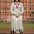 women ethnic motifs embroidered regular thread work liva kurta with trousers