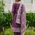 women ethnic motifs regular kurta with trousers & with dupatta