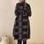 women printed empire cotton kurta with trousers & with dupatta