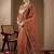 women ethnic motifs embroidered regular thread work liva kurta with trousers & with dupatta