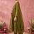 women ethnic motifs embroidered empire thread work kurta with trousers & with dupatta