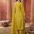 women ethnic motifs embroidered regular sequinned kurta with sharara & with dupatta