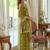 women ethnic motifs embroidered regular thread work kurta with palazzos & with dupatta
