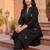 women ethnic motifs embroidered regular thread work cotton kurta with palazzos
