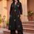 women ethnic motifs embroidered regular thread work cotton kurta with palazzos