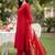 women embroidered regular thread work cotton kurta with trousers & with dupatta