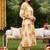 women printed regular cotton kurta with trousers