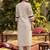 women ethnic motifs printed regular kurta with trousers