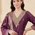 women ethnic motifs embroidered regular kurta with trousers & with dupatta