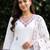women ethnic motifs embroidered regular thread work cotton kurta with trousers & with dupatta