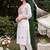 women ethnic motifs embroidered regular thread work cotton kurta with trousers & with dupatta