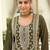 women ethnic motifs embroidered regular thread work kurta with palazzos & with dupatta