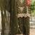 women ethnic motifs embroidered regular thread work kurta with palazzos & with dupatta
