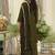 women ethnic motifs embroidered regular thread work kurta with palazzos & with dupatta