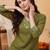 women ethnic motifs regular mirror work kurta with trousers