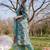 women floral printed regular cotton kurta with trousers & with dupatta