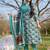 women floral printed regular cotton kurta with trousers & with dupatta