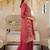 women ethnic motifs embroidered regular thread work kurta with palazzos & with dupatta