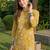 women ethnic motifs printed regular cotton kurta with trousers
