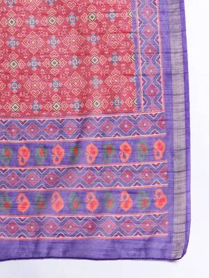 women ethnic motifs regular kurta with trousers & with dupatta 5