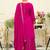 women ethnic motifs embroidered regular mirror work kurta with palazzos & with dupatta