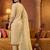 women floral embroidered regular thread work cotton kurta with trousers & with dupatta