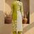 women floral printed regular kurta with trousers