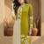 women floral printed regular kurta with trousers