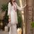women floral embroidered regular thread work kurta with palazzos